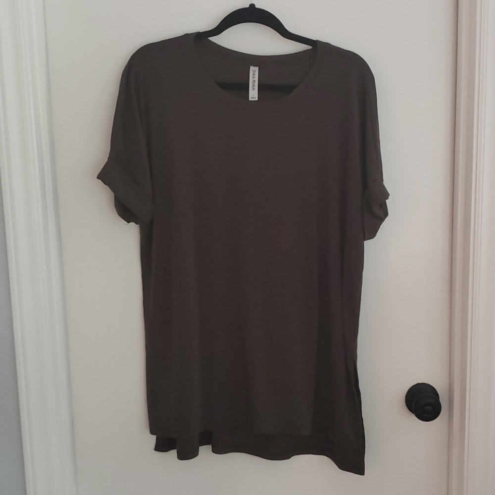 Women's short sleeve tunic - L
